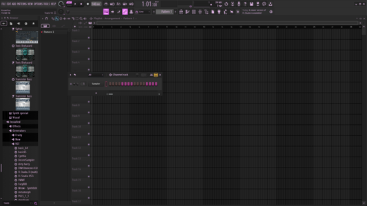 An image of the FL Studio DAW.